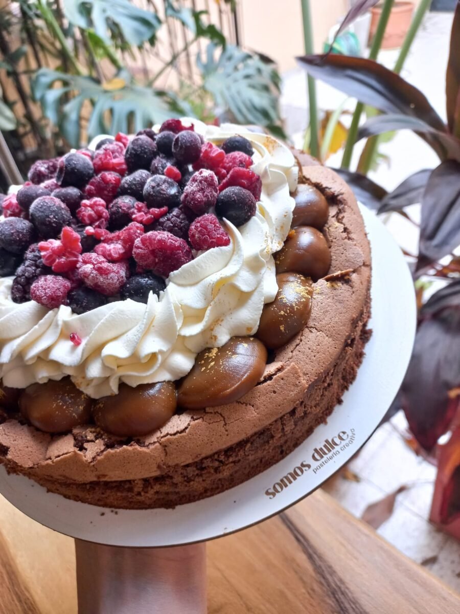 Marquise con Frutos Rojos (sin tacc)